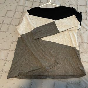 Colorblock Long Sleeve Tee